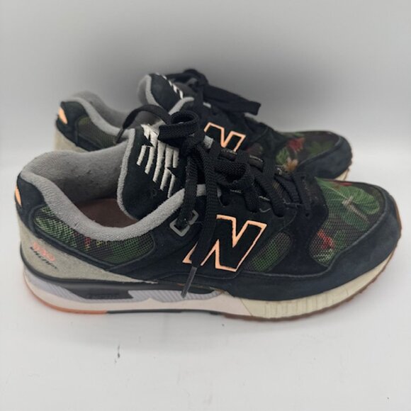 New Balance Women's Black Floral 530 Encap Sneakers Size 7 - Picture 2 of 7